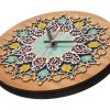 Marquetry Wall clock, Eastern Stories Design 1