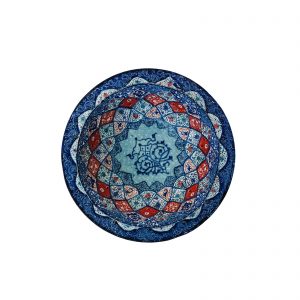 Minakari Persian Enamel Classy Bowl and Plate Modern Design 8