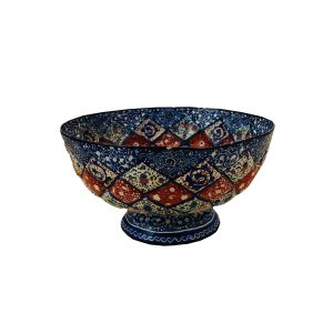 Minakari Persian Enamel Classy Bowl and Plate Modern Design 11