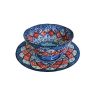 Minakari Persian Enamel Classy Bowl and Plate Modern Design 1