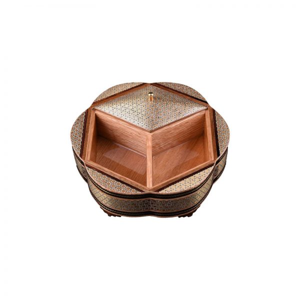 Persian Marquetry Khatam Kari Candy Box, Spring Design 4