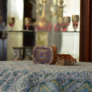 Persian Marquetry Khatam Kari Jewelry Box, Spring Design 8