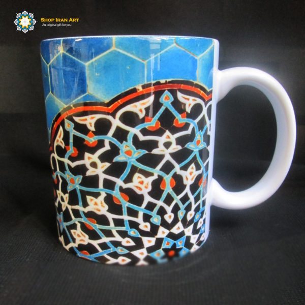 Persian Mug, Traditional Tile Design 6