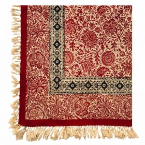 Persian Qalamkar ( Tapestry ) Tablecloth, Royal Design (1)