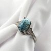 Silver Turquoise Ring, Belleza Design 2