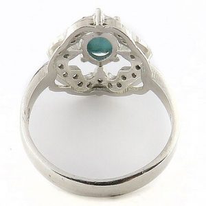 Silver Turquoise Ring, Countess Design 16