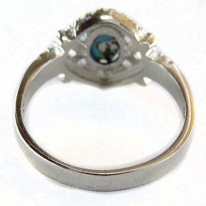 Silver Turquoise Ring, Global Design 16