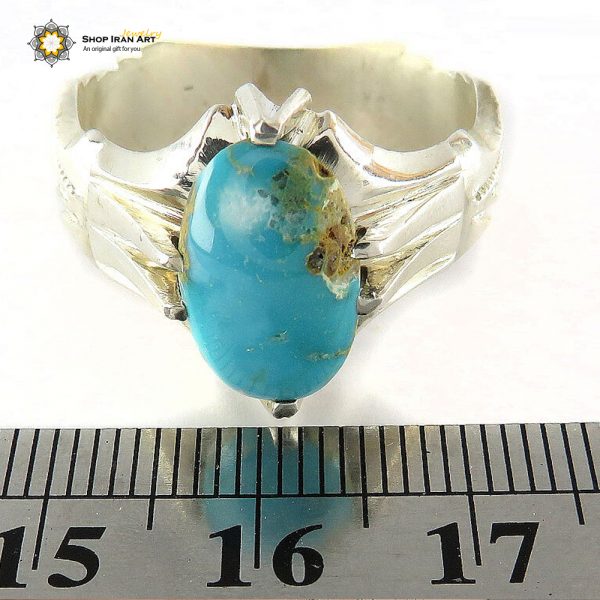 Silver Turquoise Ring, Hector Design