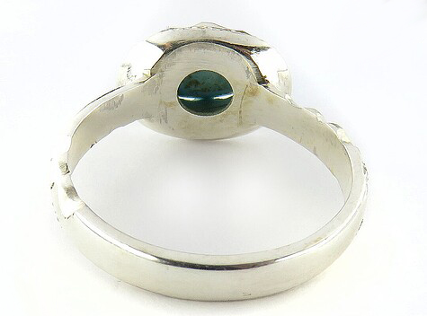 Silver Turquoise Ring, Lux Design 9