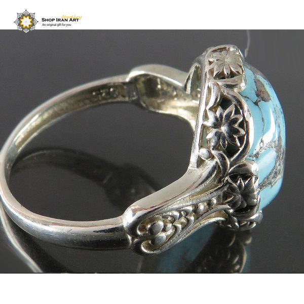 Silver Turquoise Ring, Sophie Design 3