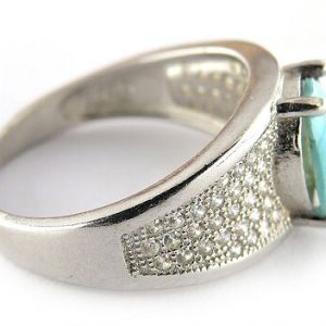 Silver Turquoise Ring, Sophie Design 16