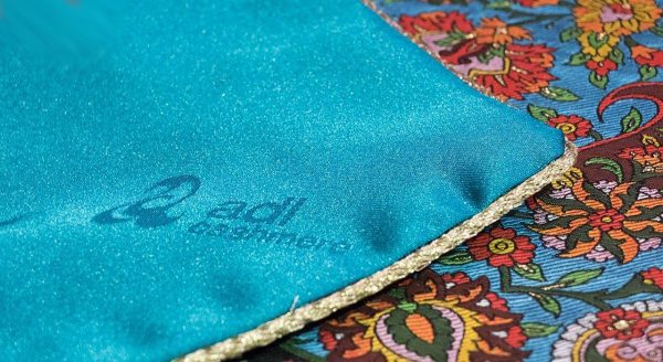 Termeh Luxury Silk Tablecloth, Cosmos Design (1 PC) 8