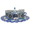 Persian Enamel Tea Cup Set, 8 Pieces 1