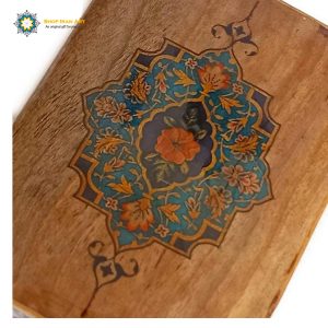 Persian Marquetry Khatam Kari Jewelry Box, Eden Design 13