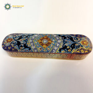 Persian Marquetry Khatam Kari Jewelry Box, Solar Design