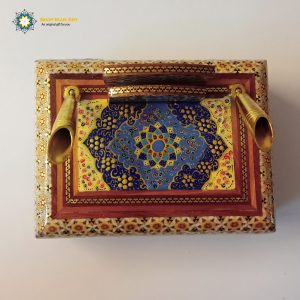 Persian Marquetry Khatam Kari Pen Holder, Spring Design