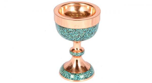Persian Turquoise Goblet, Spring Design 3