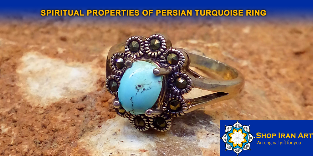 Spiritual properties of Persian turquoise ring