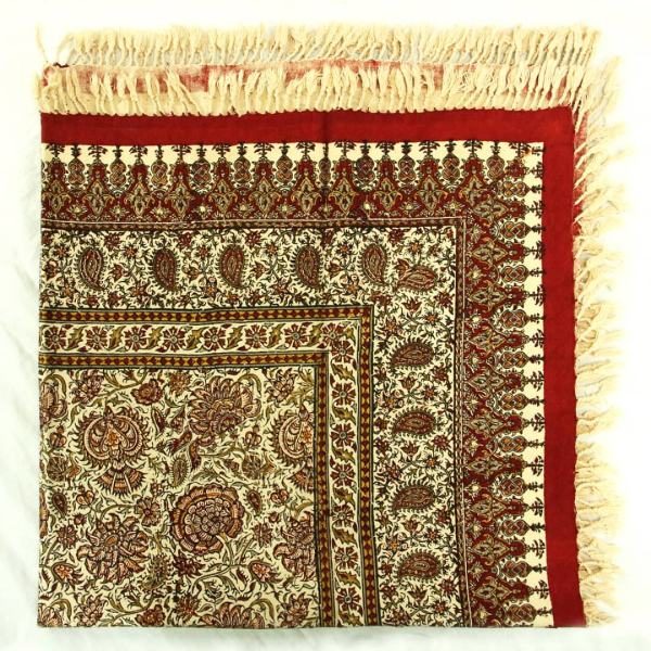 Persian Qalamkar ( Tapestry ) Tablecloth, Blossom Design 3