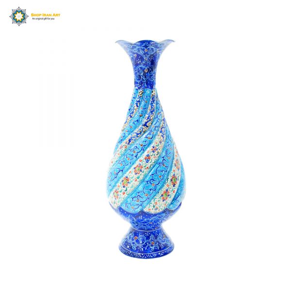 Persian Enamel Flower Pot, Dignity Design 4