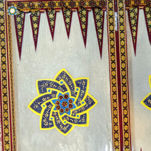 Persian Marquetry Khatam Kari Chess & Backgammon Board, Pure Dream Design
