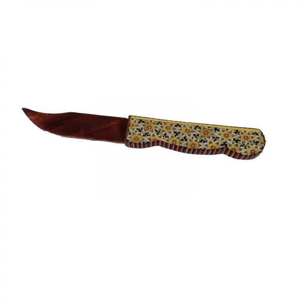 Persian Marquetry Letter Opener Knife 4