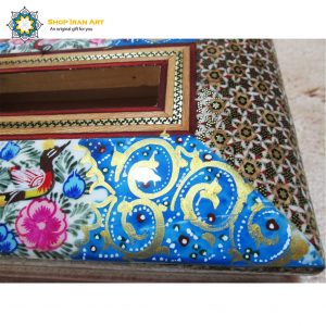 Persian Marquetry Tissue Box, Freedom Design 10