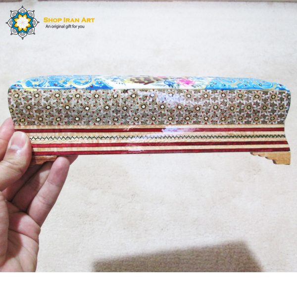 Persian Marquetry Tissue Box, Freedom Design 9