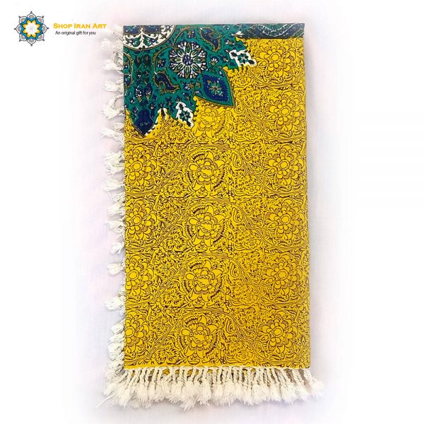 Persian Qalamkar ( Tapestry ) Tablecloth, Vivid Design 3
