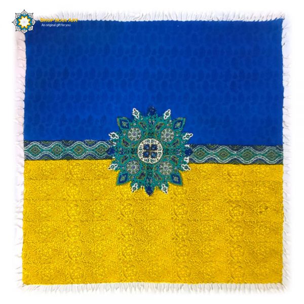 Persian Qalamkar ( Tapestry ) Tablecloth, Vivid Design 5