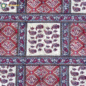 Persian Tapestry ( Qalamkar ) Tablecloth, Courtship Design 8