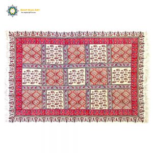 Persian Tapestry ( Qalamkar ) Tablecloth, Courtship Design 10
