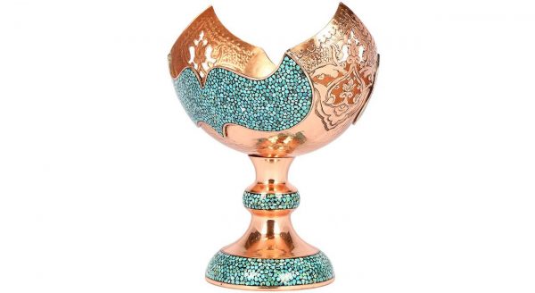Persian Turquoise Candy Dish, Dignity Design 9