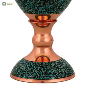 Persian Turquoise Flower Vase, Mari Design 7