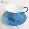 Minakari Persian Enamel Cup, New Ocean Design 1