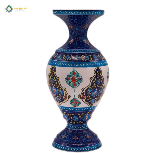 Minakari Persian Enamel Flower Vase, Diana Design 3