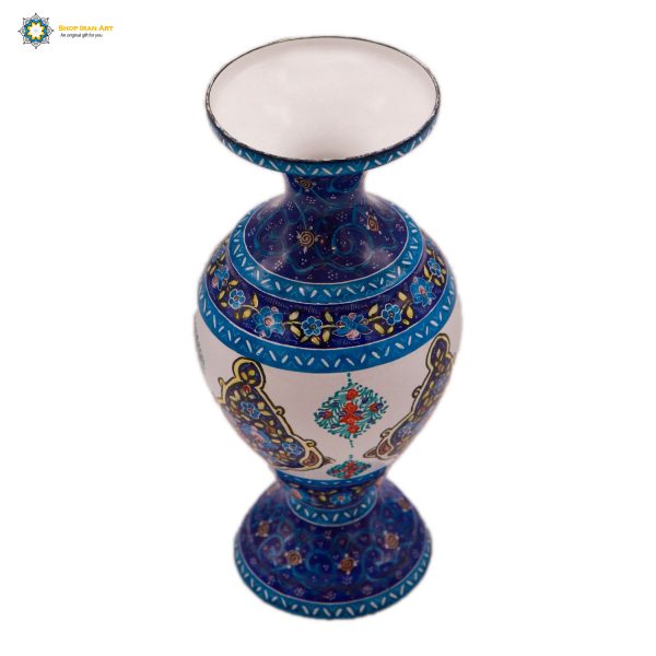 Minakari Persian Enamel Flower Vase, Diana Design 4