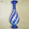 Persian Enamel Flower Pot, Deep Eden Design 1