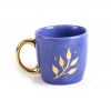 Persian Mug, Golden Blue Design 2
