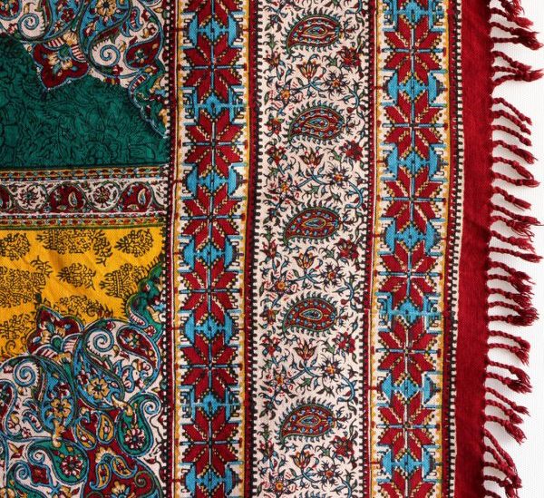 Persian Qalamkar ( Tapestry ) Tablecloth, Matilda Design 4