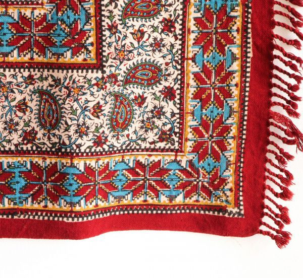Persian Qalamkar ( Tapestry ) Tablecloth, Matilda Design 5