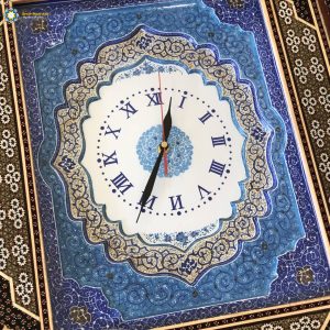 Handmade Wall Clock, Minakari & Khatam-kari, Countess Design 6