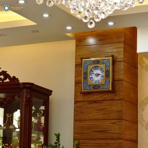 Handmade Wall Clock, Minakari & Khatam-kari, Eden Design 8