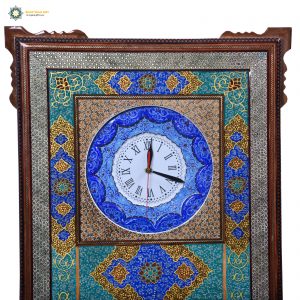 Handmade Wall Clock, Minakari & Khatam-kari, Eden Miniature Design 7