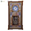 Handmade Wall Clock, Minakari & Khatam-kari, King Miniature Design 2