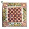 Persian Marquetry Khatam Kari Chess & Backgammon Board, Polo Design 2