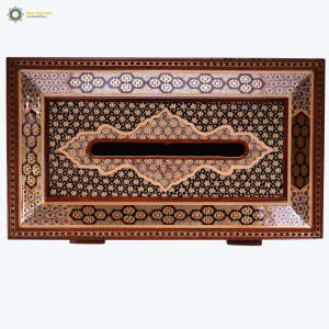 Persian Marquetry Spoon & Fork Box and Tissue Box (Tokyo 2020 offer) 9