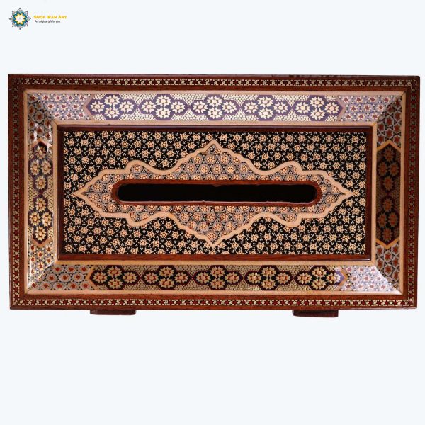 Persian Marquetry Spoon & Fork Box and Tissue Box (Tokyo 2020 offer) 5
