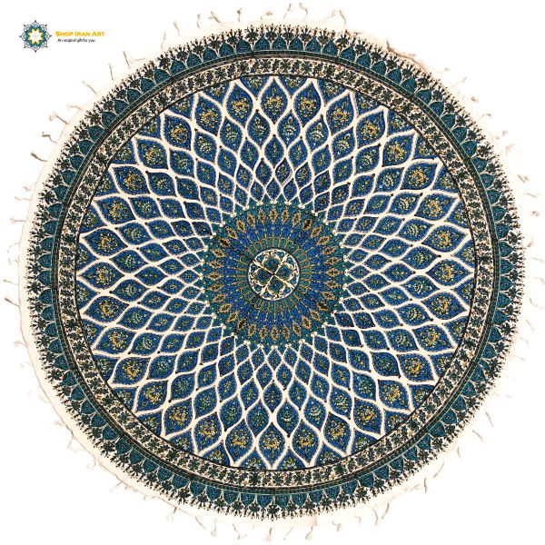Persian Qalamkar ( Tapestry ) Tablecloth, Dome Design 3
