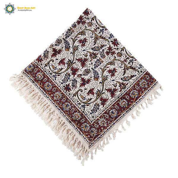 Persian Tapestry (Ghalamkar) Tablecloth, flowers Design 4